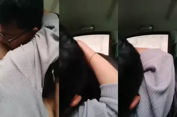 Ukhti Hijab Cantik Pasrah Kasur Mobil